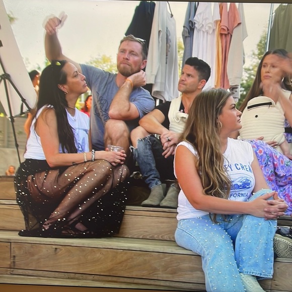 RNC Black Gold Navy Triple Layer Glitter Layered Mesh Tulle Skirt - Picture 11 of 12